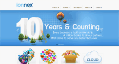 Desktop Screenshot of ionnex.com